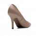 Scarpin Vizzano Pelica Fosco Salto Alto Feminino - Bege