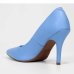 Scarpin Vizzano Salto Alto Bico Fino - Jeans