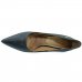 Scarpin Vizzano Napa Gliter Salto Alto Bico Fino - Preto