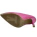 Scarpin Vizzano Salto Alto Bico Fino Fosco - Pink