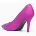 Scarpin Vizzano Salto Alto Bico Fino - Roxo