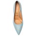 Scarpin Vizzano Pelica Salto Alto Bico Fino - Turquesa