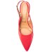 Scarpin Vizzano Salto Alto Bico Fino - Vermelho