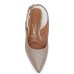 Scarpin Vizzano Slingback Gliter Salto Fino Médio - Dourado