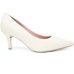 Scarpin Vizzano Salto Médio Bico Fino Feminino - Amarelo