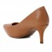 Scarpin Vizzano Salto Médio Bico Fino Feminino - Caramelo