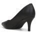 Scarpin Vizzano Salto Médio Bico Fino Feminino - Preto