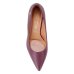 Scarpin Vizzano Salto Médio Bico Fino Feminino - Vinho
