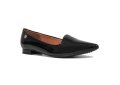 Sapatilha Vizzano Bico Fino Verniz Feminina - Preto
