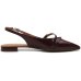 Sapatilha Vizzano Slingback Verniz Bico Fino - Vinho