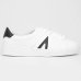 Tênis Vizzano Casual Cano Baixo Feminino - Branco e Preto