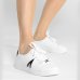 Tênis Vizzano Casual Cano Baixo Feminino - Branco e Preto