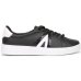 Tênis Vizzano Casual Cano Baixo Feminino - Preto e Branco