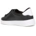 Tênis Vizzano Casual Cano Baixo Feminino - Preto e Branco