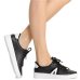 Tênis Vizzano Casual Cano Baixo Feminino - Preto e Branco