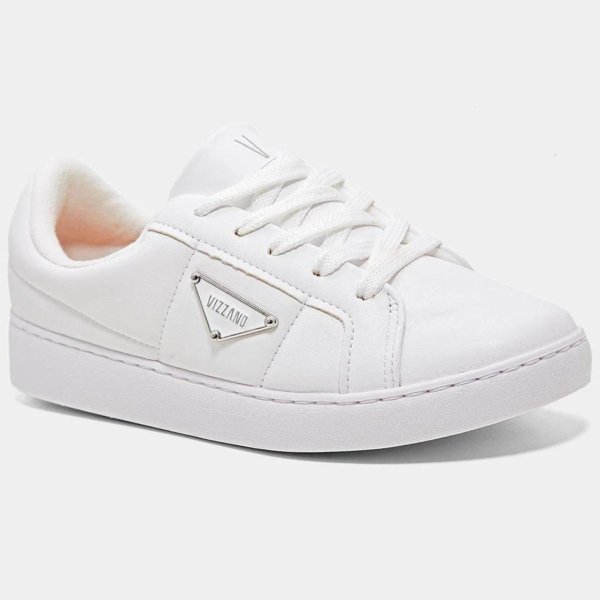 Tênis Vizzano Casual Feminino - Branco
