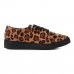 Slip On Vizzano Animal Print Onça Feminino - Caramelo