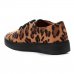 Slip On Vizzano Animal Print Onça Feminino - Caramelo