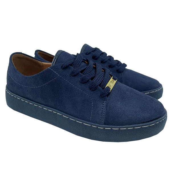 Tênis Vizzano Camurça Metal Feminino - Marinho