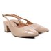 Mule Vizzano Salto Bloco Chanel Feminino - Nude