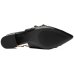 Scarpin Vizzano Slingback Salto Bloco - Preto