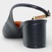 Scarpin Vizzano Slingback Salto Bloco Detalhe - Preto