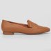 Mocassim Vizzano Bico Fino Feminino - Caramelo