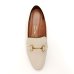 Mocassim Loafer Vizzano Metal Feminino - Branco Off