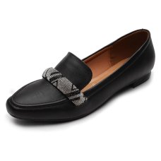 Mocassim Vizzano Strass Feminino - Preto