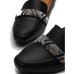 Mocassim Vizzano Strass Feminino - Preto