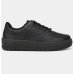 Tênis Vizzano Recortes Casual Cadarço Feminino - Preto