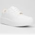 Tênis Vizzano Sneaker Recortes Feminino - Branco