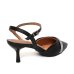 Scarpin Vizzano Tira Strass Salto Baixo Feminino - Preto
