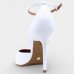 Scarpin Vizzano Salto Alto Verniz Feminino - Branco