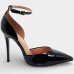 Scarpin Vizzano Salto Alto Verniz Feminino - Preto