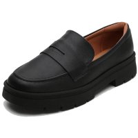 Mocassim Loafer Vizzano Básico Feminino - Preto