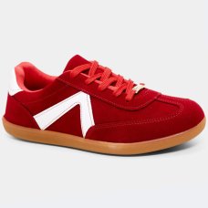 Tênis Vizzano Carmução Feminino - Vermelho e Branco