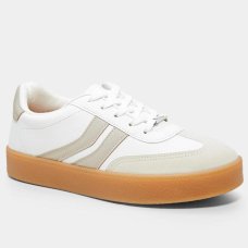 Tênis Vizzano Casual Básico Feminino - Off White