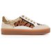 Tênis Vizzano Strass Tigre Feminino - Branco e Marrom