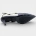 Scarpin Vizzano Slingback Detalhe Bico Fino Salto Baixo - Preto
