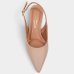 Scarpin Anabela Vizzano Salto Médio Feminino - Bege
