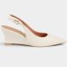Scarpin Anabela Vizzano Salto Médio Feminino - Off White