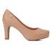 Scarpin Vizzano Meia Pata - Nude