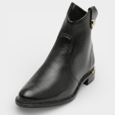 Bota Vizzano Detalhe Cano Baixo Feminina - Preto