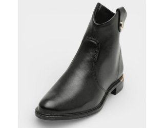 Bota Vizzano Detalhe Cano Baixo Feminina - Preto Bota Vizzano Detalhe Cano Baixo Feminina - Preto