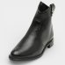 Bota Vizzano Detalhe Cano Baixo Feminina - Preto