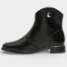 Bota Vizzano Detalhe Cano Baixo Feminina - Preto