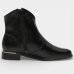 Bota Vizzano Detalhe Cano Baixo Feminina - Preto