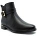 Bota Vizzano Fivela Cano Baixo Feminina - Preto