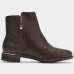 Bota Vizzano Cano Baixo Feminina - Marrom